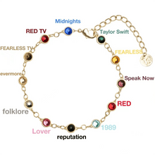 Carregar imagem no visualizador da galeria, Pulseira The Eras Tour com Caixa - worldheart
